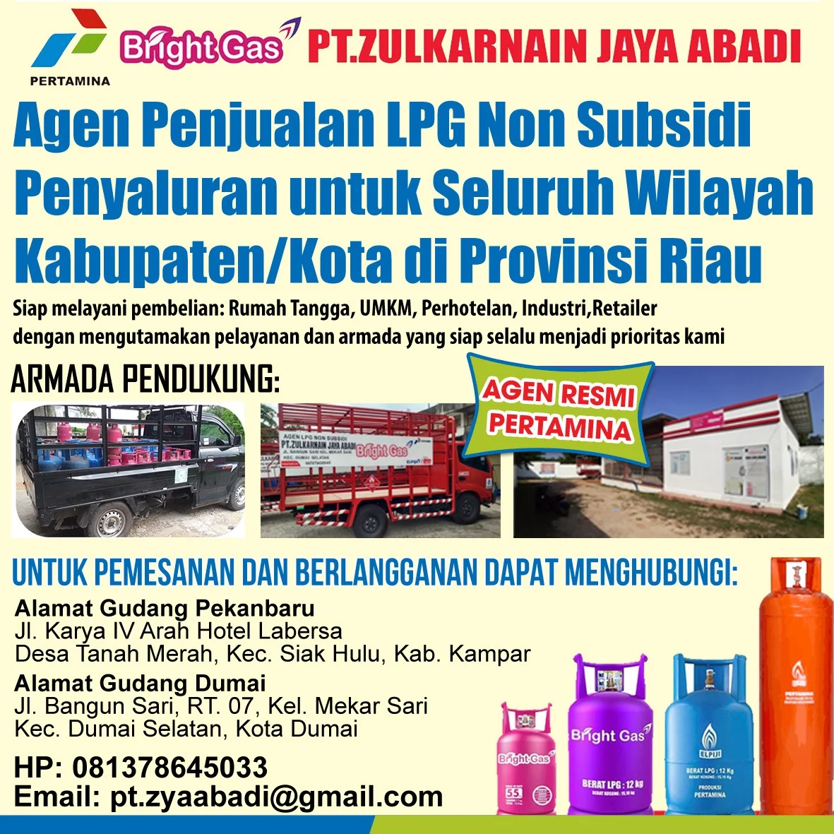agen gas