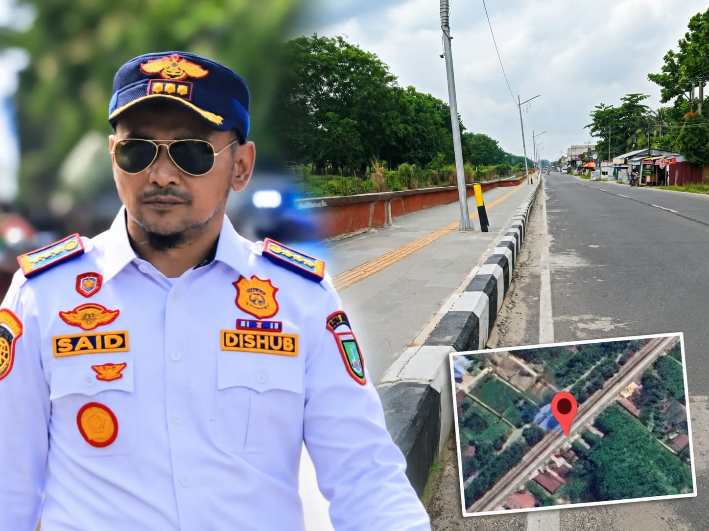 Pedestrian Janur Kuning Miliran Rupiah Masih Rusak Meski Sudah Diperbaiki, Kadishub Dumai Jangan Bungkam
