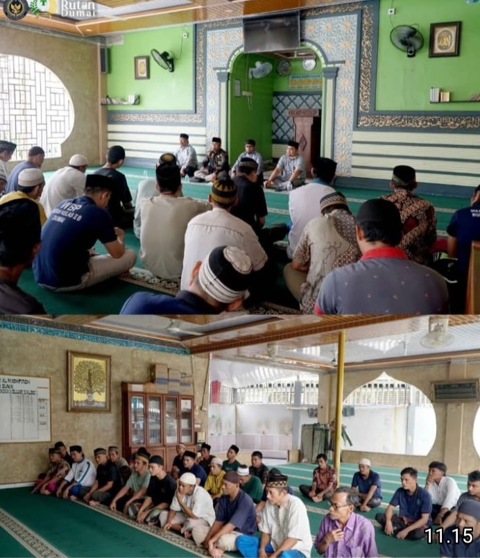 Menata Hati dari Balik Jeruji, Warga Binaan Rutan Dumai Rutin Ikuti Pembinaan Kerohanian