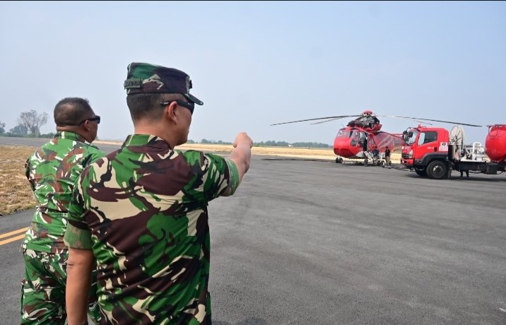 Baseops Lanud Rsn, Garda Pendukung di Balik Operasi Satgas Udara Karhutla Riau