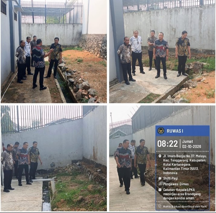 Kepala LPKA Tenggarong Tinjau Area Beranggang, Perkuat Pengawasan Keamanan dan Petakan Potensi Ketahanan Pangan