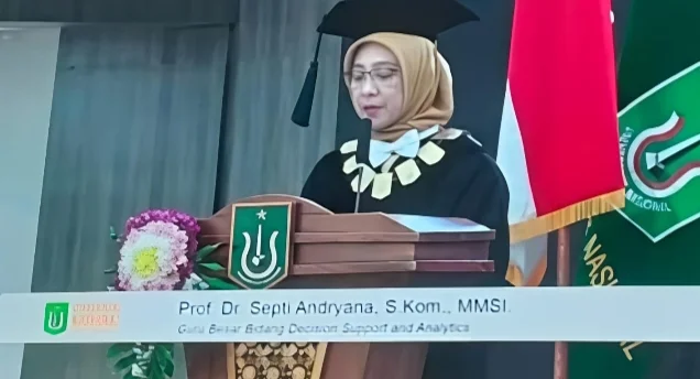 Dikukuhkan sebagai Guru Besar, Prof. Septi Andryana: “Karier Akademik Harus Dirancang, Bukan Ditunggu”