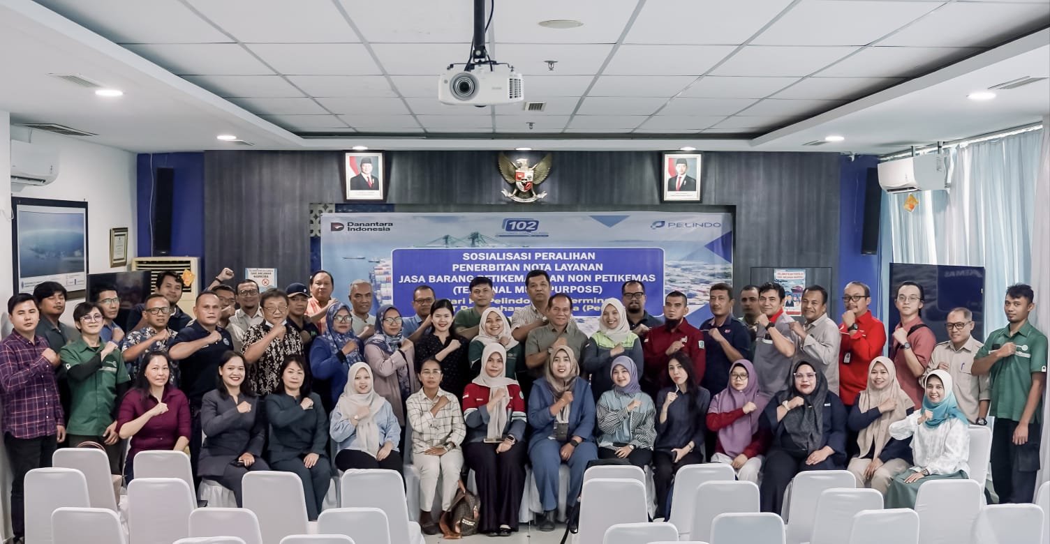 Pelindo Dumai Pastikan Pengguna Jasa Pahami Peralihan Penerbitan Nota Layanan