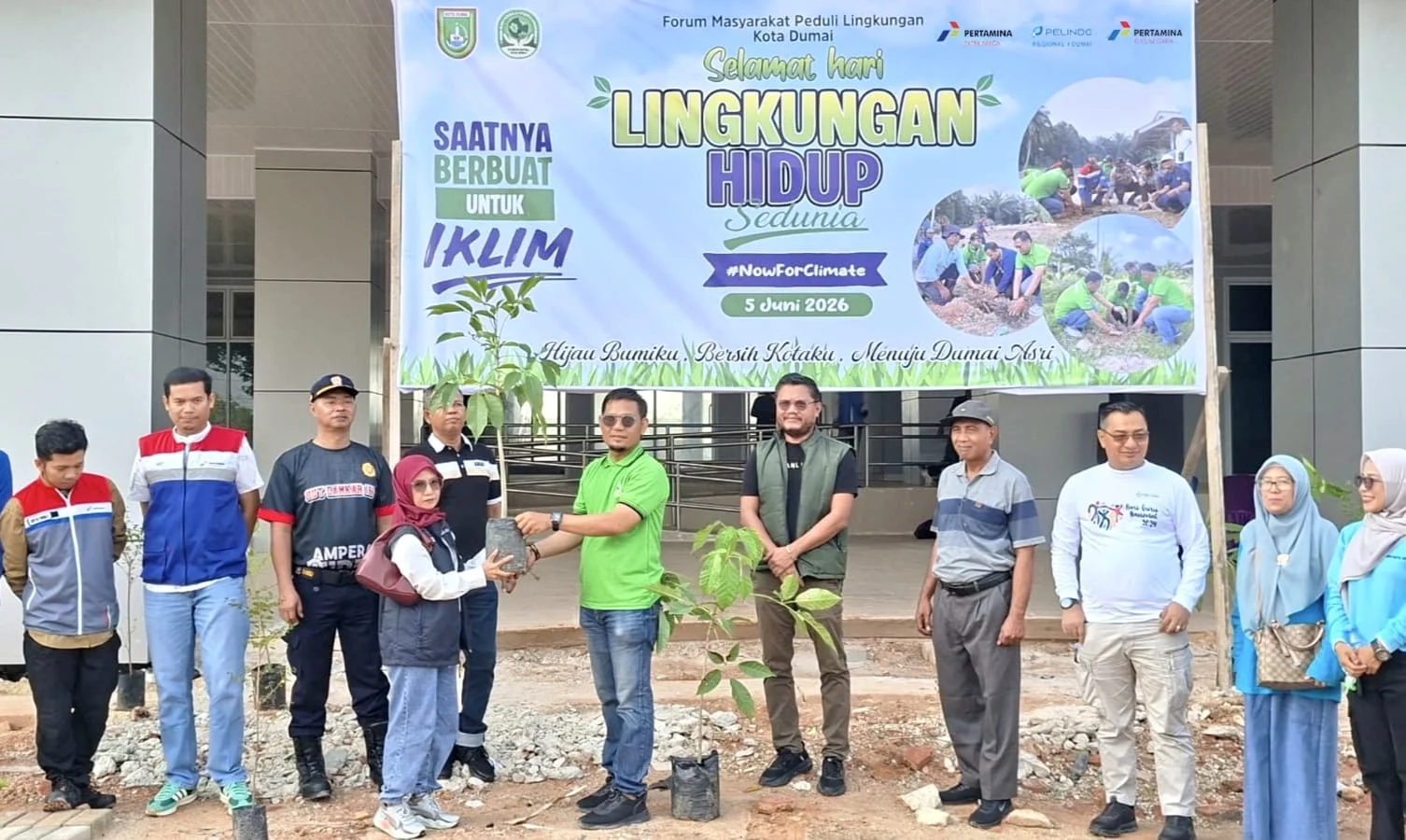 Aksi Lingkungan Pelindo Dumai Libatkan Berbagai Elemen Masyarakat