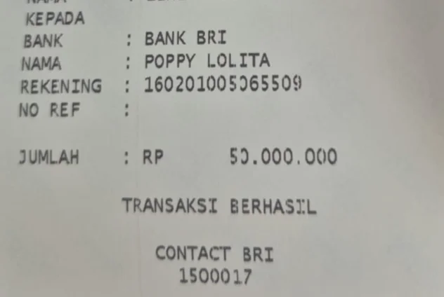 Rekan Bisnis Resah, diduga Popy pegawai Sekwan DPRD Riau tidak ada etikad baik kembalikan uang