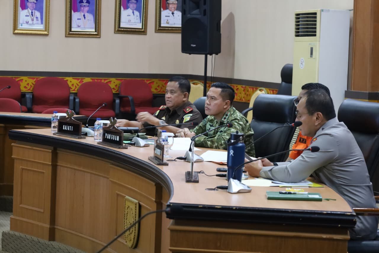 Kodam XIX/Tuanku Tambusai Perkuat Penanganan Karhutla, Sinergi Terpusat Bersama BNPB