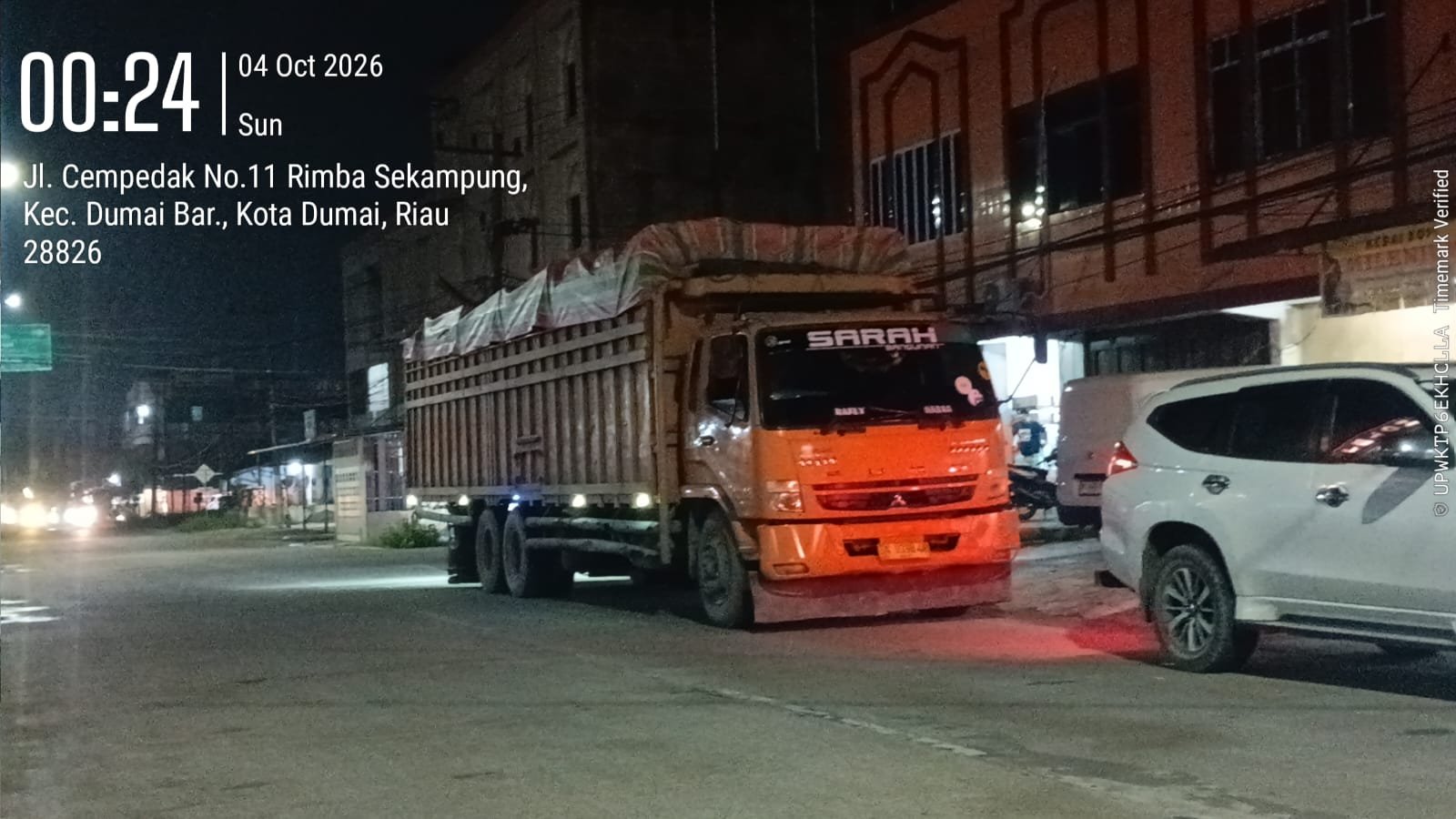 Tronton Masuk Kawasan Kota, Ruko Diduga Jadi Gudang, Diduga Ada Oknum di Dumai "Bermain"