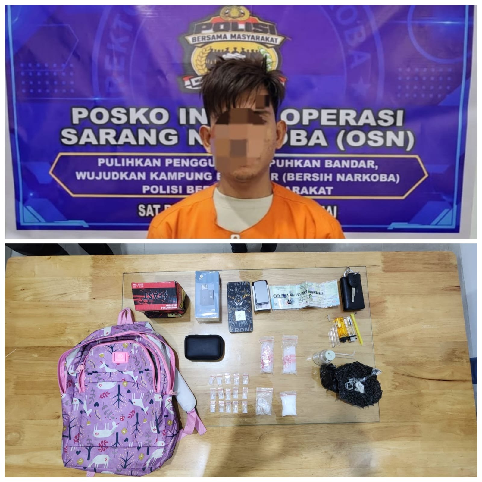 Polisi Temukan 17 Paket Diduga Sabu dan Timbangan Digital, Dugaan Peredaran Narkotika di Dumai Diusut