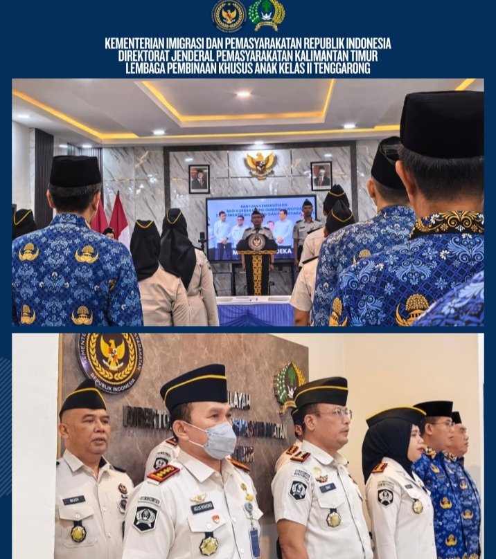 Kepala LPKA Kelas II Tenggarong Hadiri Pelantikan dan Pengambilan Sumpah Jabatan Fungsional di Lingkungan Kanwil Ditjenpas Kaltimtara