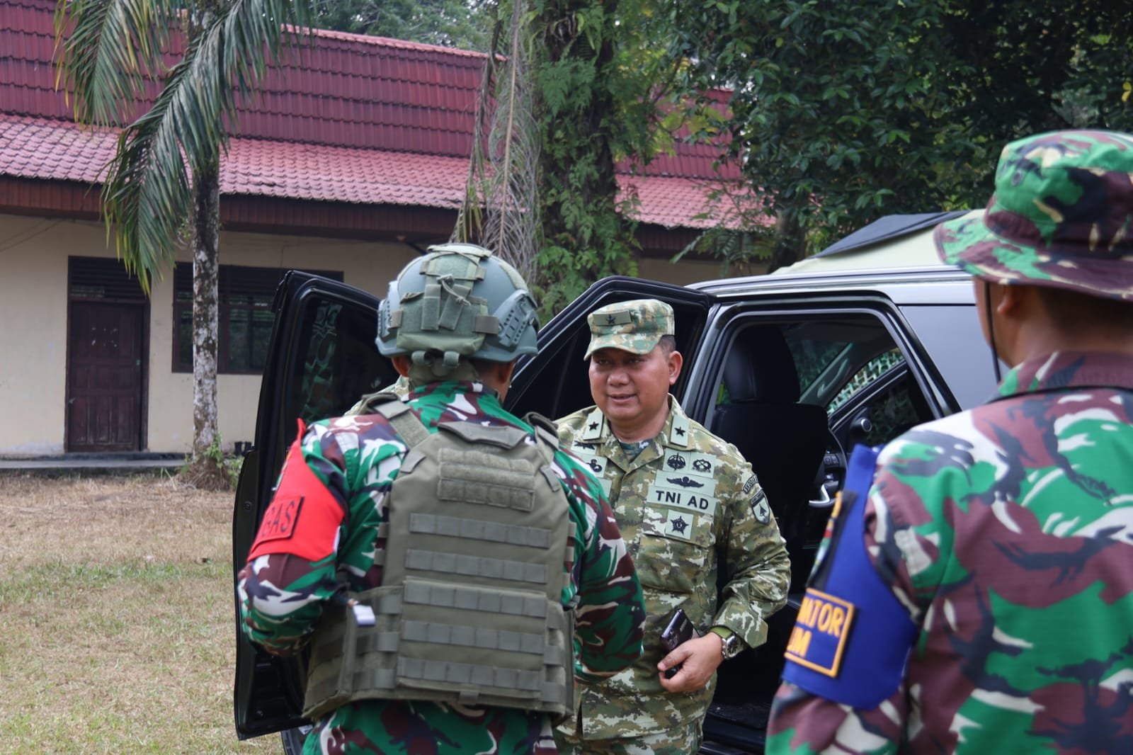 Kasdam XIX/Tuanku Tambusai Cek Kesiapan Operasional Yonif 132/BS di Kabupaten Kampar