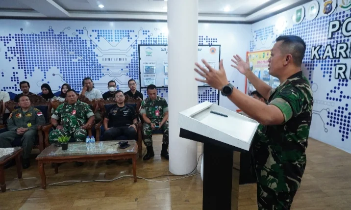 Danlanud Rsn Tekankan Sinergi dan Safety dalam Penanganan Karhutla di Riau