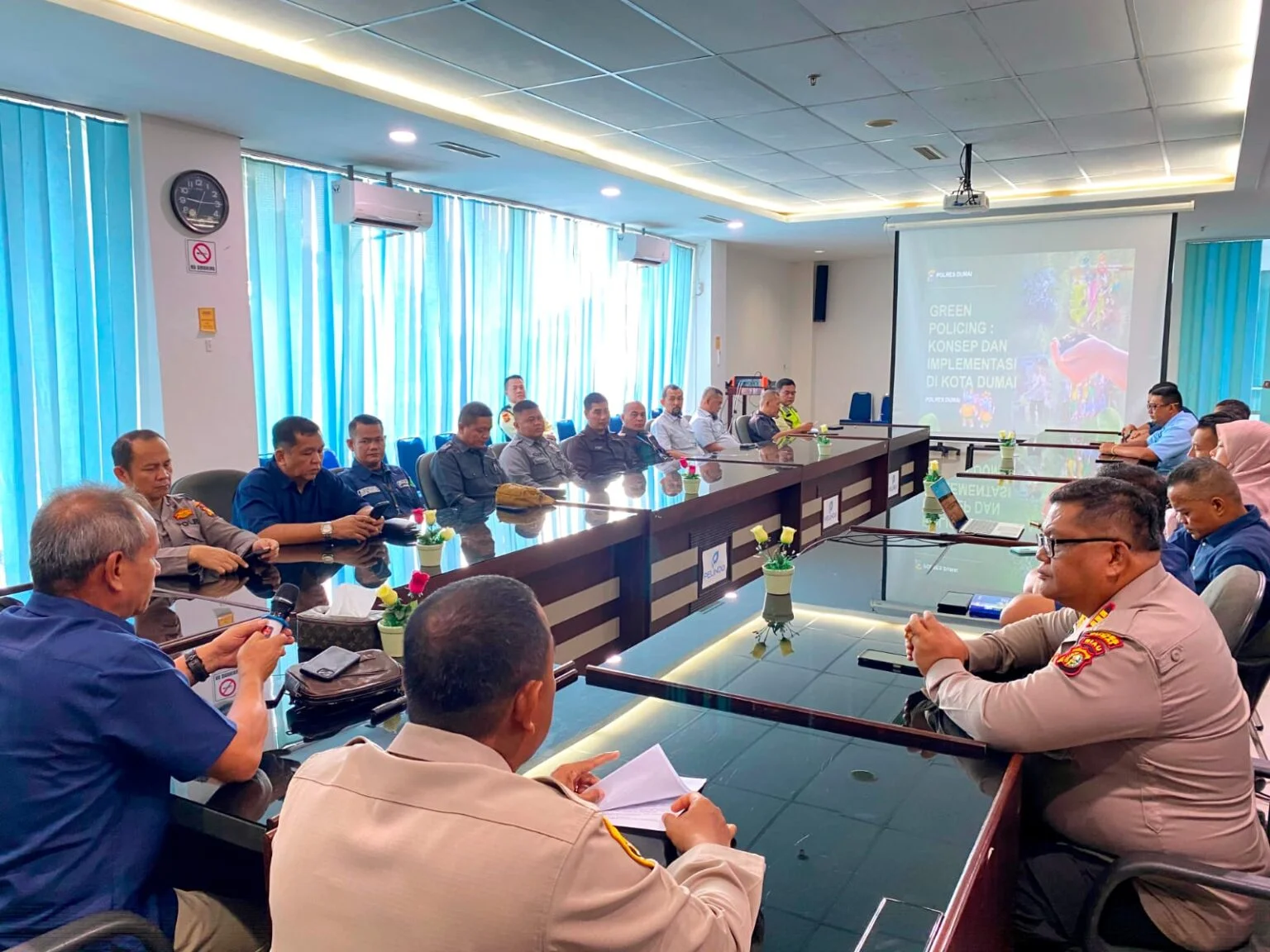 Sinergitas Pelindo dan Polres Dumai Kian Solid Lewat Program Lingkungan
