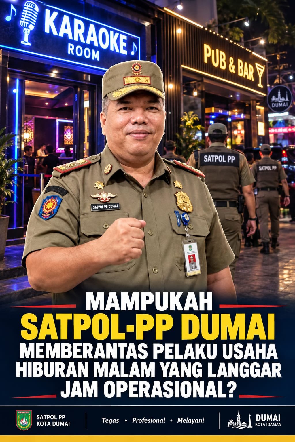 THM Diduga Langgar Jam Operasional, Satpol PP Dumai Dituding Tak Bertaji