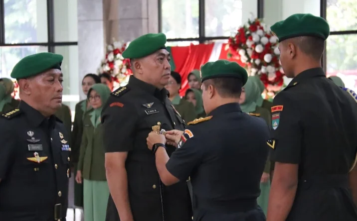 Kodam XIX Tuanku Tambusai Gelar Sertijab Asintel dan Kakesdam, Tradisi Satuan Berlangsung Khidmat