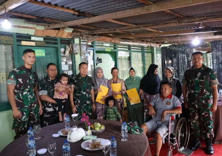 Pangdam XIX Tuanku Tambusai Beri Semangat Keluarga Prajurit Lewat Anjangsana HUT Ke-1