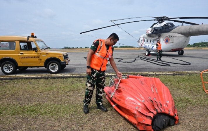 Nihil Hotspot High Confidence, Satgas Udara Lanud Roesmin Nurjadin Pastikan Karhutla Riau Terkendali