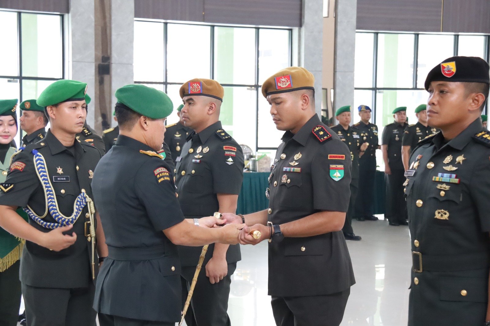 Pangdam XIX/Tuanku Tambusai Pimpin Sertijab, Empat Perwira Tempati Jabatan Baru