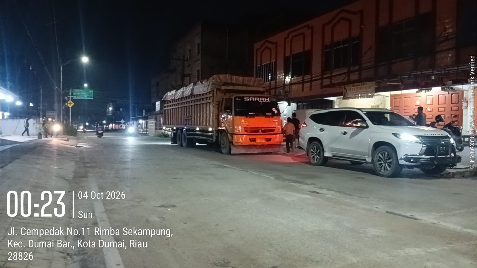 Truk Tonase Besar Masuk Kota Dumai Dini Hari, Dokumen dan Rute Dipertanyakan