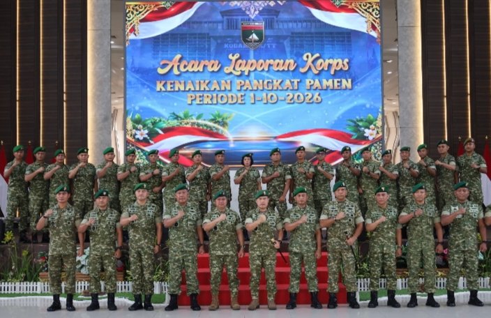 Pangdam XIX/Tuanku Tambusai: Kenaikan Pangkat Harus Dibuktikan dengan Kinerja dan Keteladanan